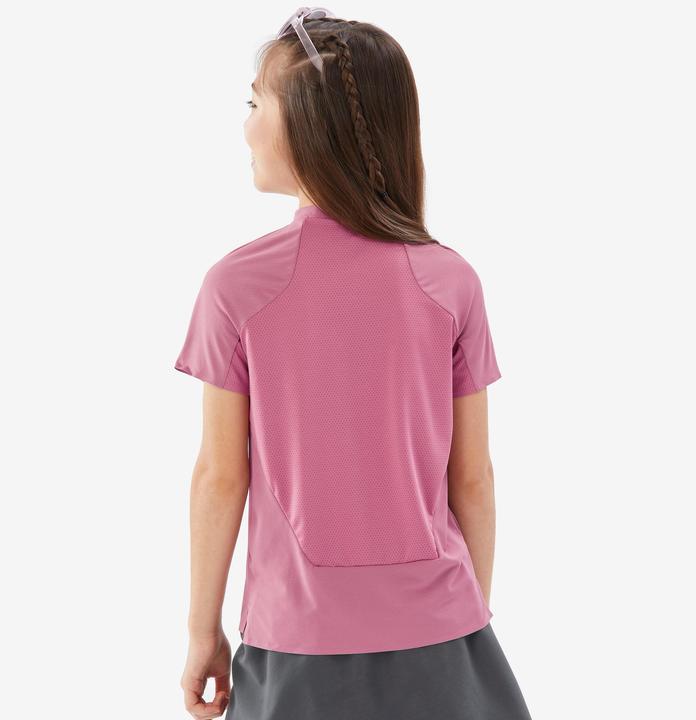 Actual product image Quechua T-Shirt Kinder Gr. 122–170 Wandern - MH900 rosa