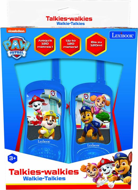 Actual product image Lexibook Paw Patrol walkie-talkies Range up to 120 metres (0.12 km)