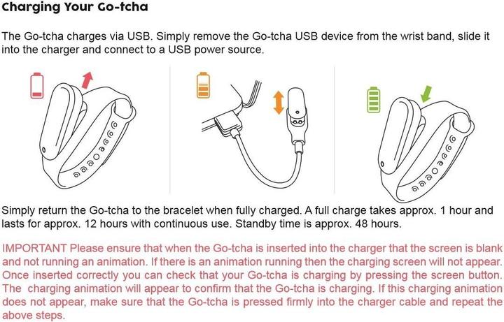 Image du produit Pokémon Go GO-TCHA Touch Wristband (iOS, Android)