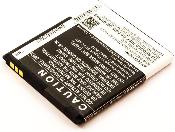 Actual product image AGI 28146 - Battery - Black - Lithium-Ion (Li-Ion) - 1500 mAh - 3.7 V - 57 mm