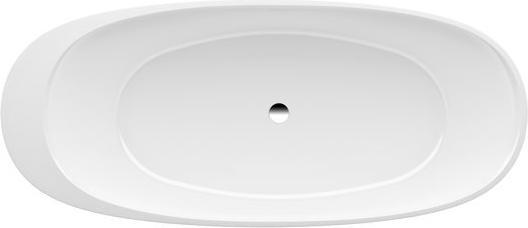 Produktbild Laufen ILBAGNOALESSI Badewanne, freistehend, Mineralgusswerkstoff, 1850x800x440mm (227 l, 196.50 cm, 102 cm)