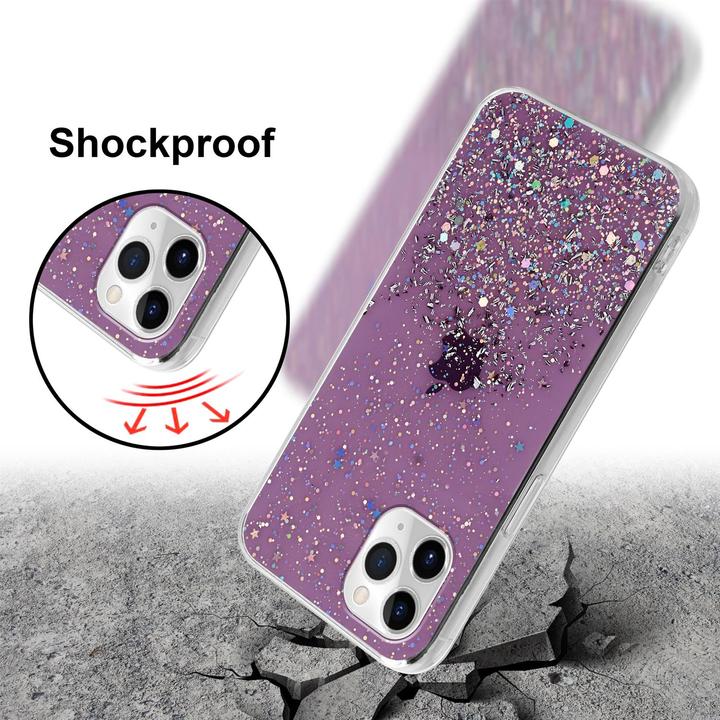 Image du produit Cadorabo Couverture TPU paillettes scintillantes (Apple iPhone 11)