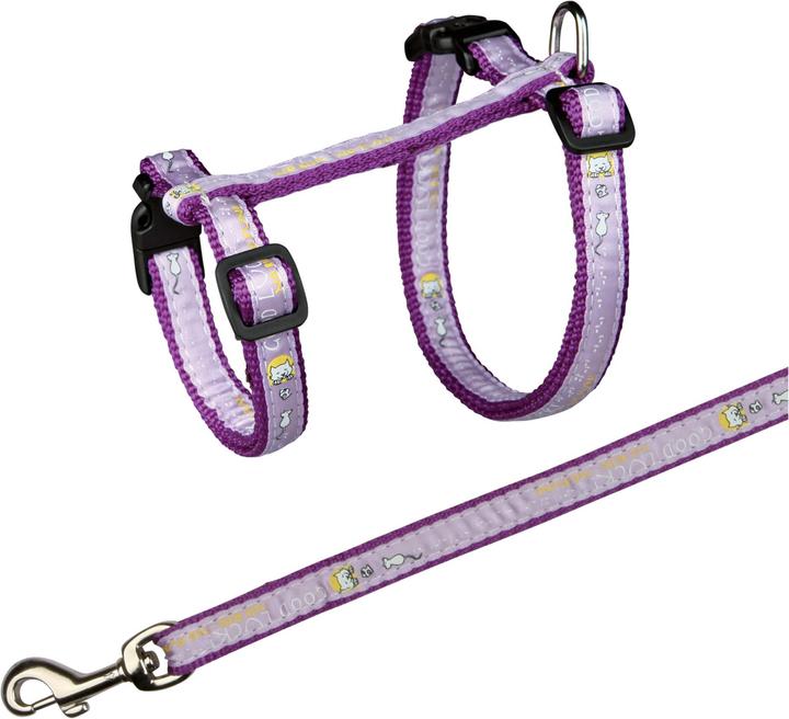 Produktbild Trixie Katzengeschirr mit Leine XL 34-57cm/13mm (XL, Katze, Allgemein)