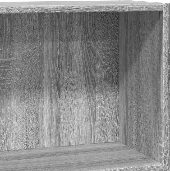 Immagine prodotto VidaXL Bücherregal Regal Standregal Büroregal Aufbewahrungsregal Grau Sonoma (80 x 24 x 76 cm)