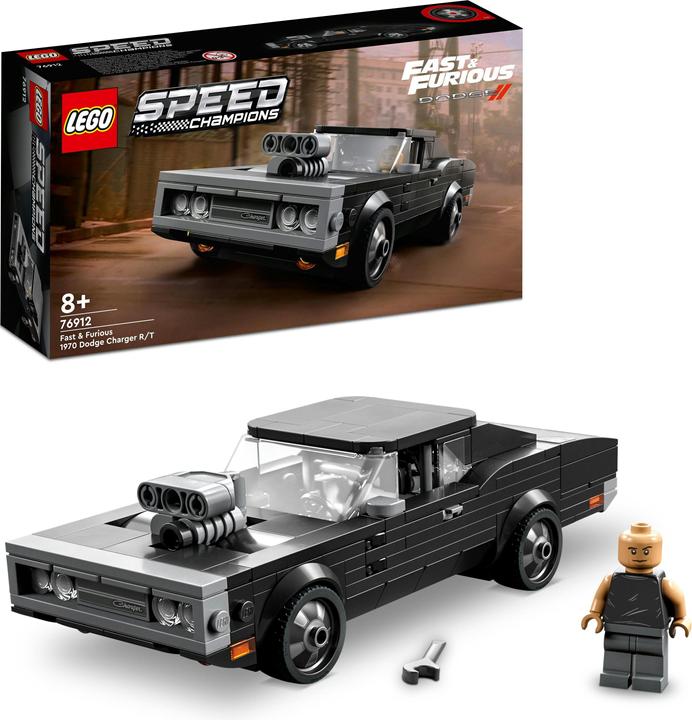 Produktbild LEGO Fast & Furious 1970 Dodge Charger R/T (76912, LEGO Speed Champions)