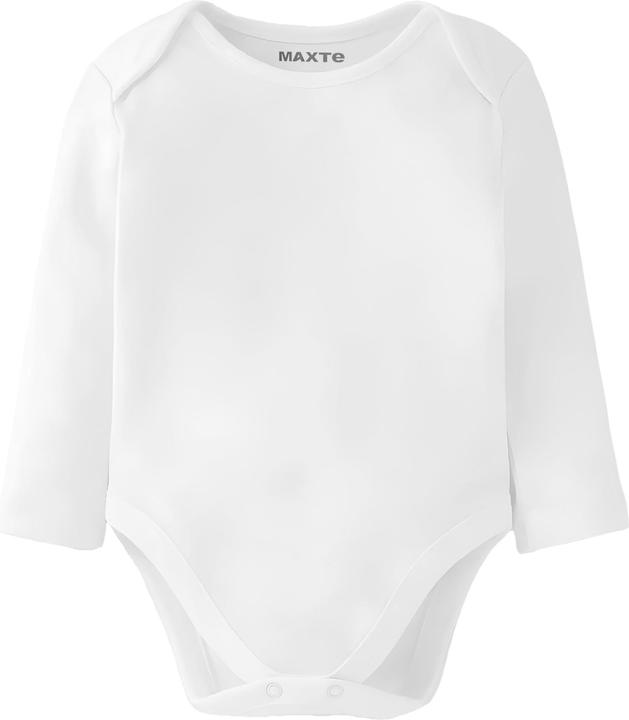 Actual product image Maxte Baby bodysuit long sleeve unisex 5-pack (68)
