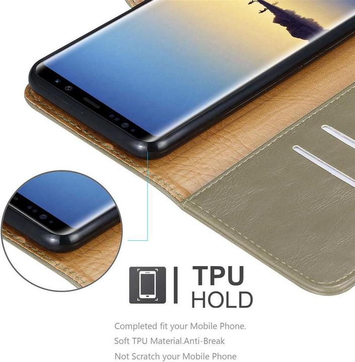 Actual product image Cadorabo Book Luxury Cover (Samsung Galaxy Note 8)