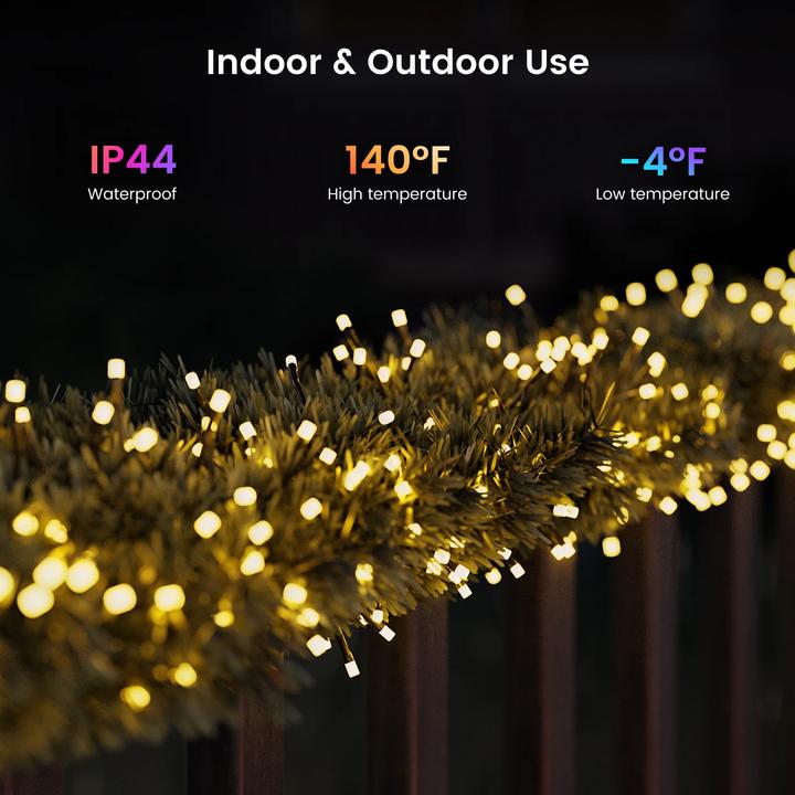 Actual product image Yeelight Christmas String Light - 12V-200L-20m-BLE –⁠⁠⁠⁠⁠⁠ YLYDD-0056 (20 m)