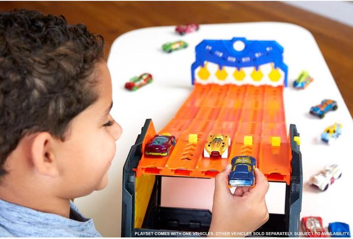 Image du produit Hot Wheels Piste Coffret Transportable - Circuit / Petite Voiture - Dès 4 ans