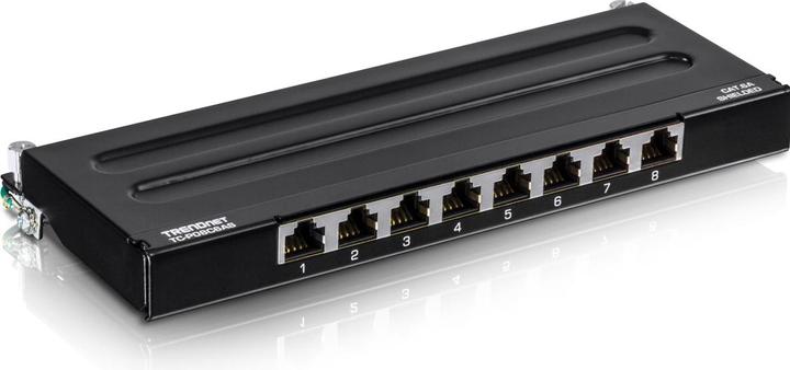 Image du produit Trendnet Panneau de brassage blindé à 8 ports pour montage mural