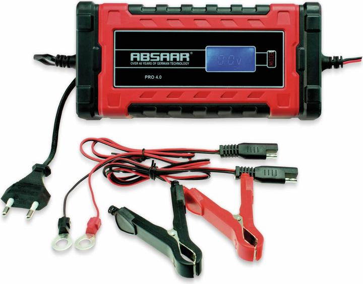 Absaar Caricabatterie Pro 4.0 6/12 V- 4 A (6V, 12V, 24V, 4 A)