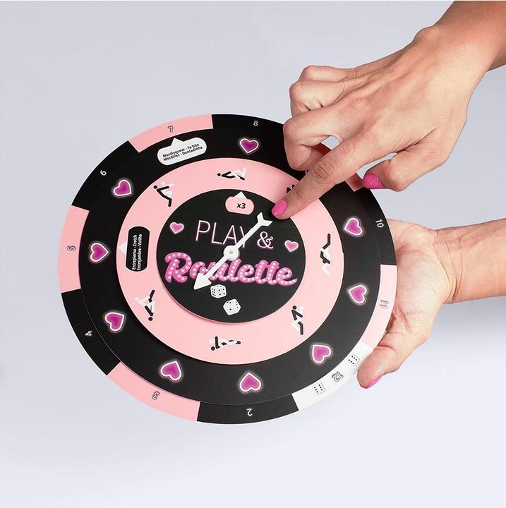 Produktbild Secret play SECRETPLAY PLAY & ROULETTE - W?RFEL- & ROULETTESPIEL (ES/PT/EN/FR) (Würfelspiel, Portugiesisch, Englisch, Französisch, Niederländisch, Spanisch, Deutsch)