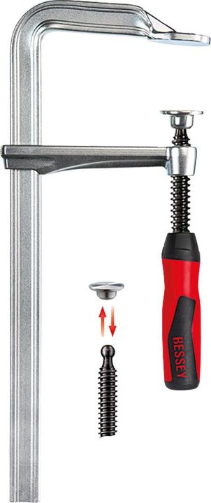 Produktbild Bessey Ganzstahl-Schraubzwinge GZ-2K (300 mm)