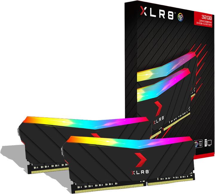 Produktbild PNY Electronics XLR8 RGB (2 x 8GB, 3200 MHz, DDR4-RAM, DIMM)