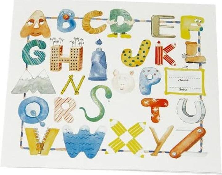 Produktbild Daiber 1x25 ABC 13x18 Kinder Portraitmappen (13 x 18 cm, 25 x)