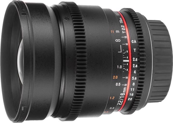 Actual product image Samyang T2.2 ED AS UMC CS Canon EOS M MILC ultra wide angle lens (Canon EF-M, APS-C / DX)