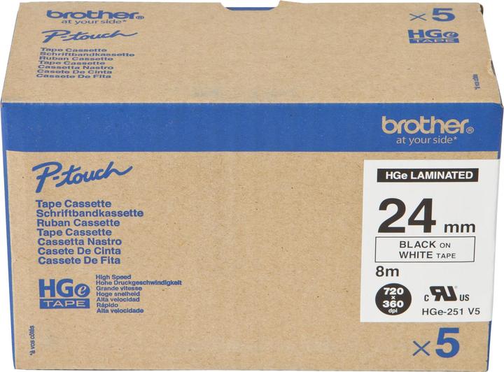 Actual product image Brother Hge-251v5 (2.40 cm, Black, White)