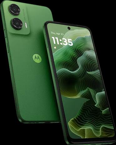 Produktbild Motorola Moto G35 (128 GB, Leaf Green, 6.72", Dual SIM, 50 Mpx, 5G)