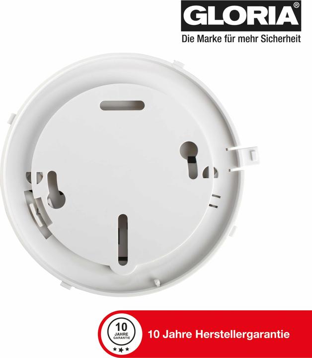 Produktbild Gloria Haus und Garten R-10 002518.0015 Rauchwarnmelder inkl. 10 Jahres-Batterie batteriebetrieben