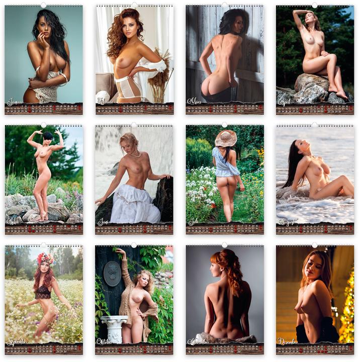 Actual product image Trtsch Erotikkalender Land & Lust 2026 (30 x 42 cm, German)