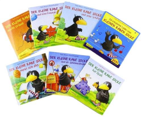 Produktbild Pixi-Bundle 8er Serie 193. Der kleine Rabe Socke (Deutsch, Nele Moost, 2012)