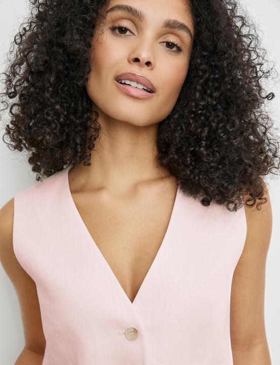 Produktbild Gerry Weber Elegante Weste aus Leinen Weste Indoor lang (46)