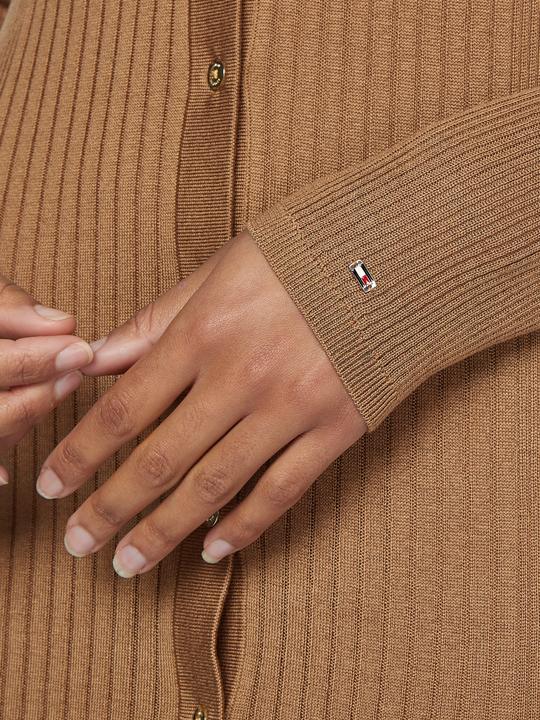 Immagine prodotto Tommy Hilfiger Cardigan lungo V-Nk in seta Lyocell (S)