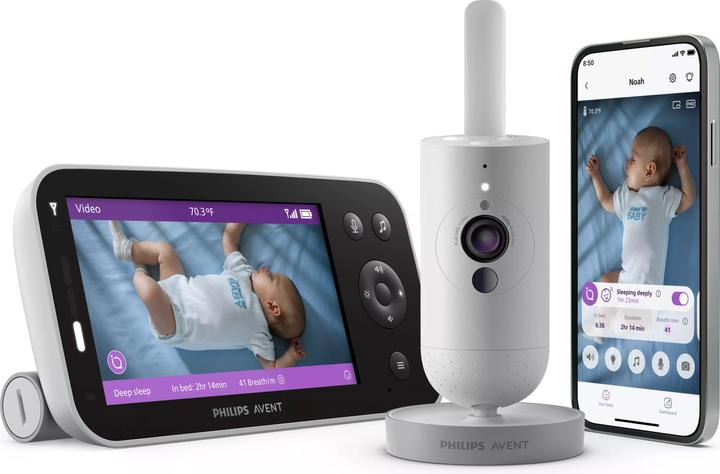 Philips Sense IQ (Babyphone mit Kamera, 400 m)