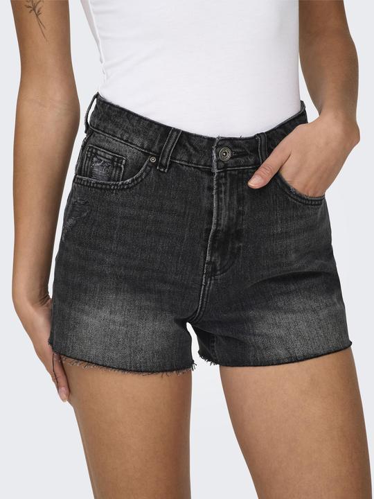 Produktbild Only ONLGABI Hohe Taille Normal geschnitten Jeans-Shorts Jeans-Shorts (M)