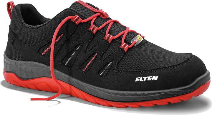 Produktbild Elten MADDOX S3 Black-Red low ESD (S3, 39)