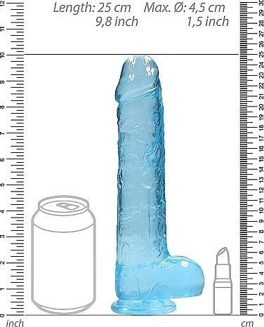 Produktbild RealRock 9" / 22 cm Realistic Dildo with Balls