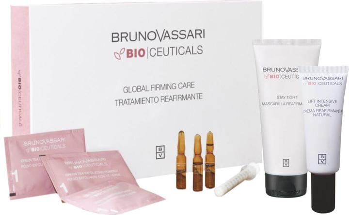 Image du produit Bruno Vassari Ensemble de soins raffermissants - Comprend la poudre exfoliante au thé vert 3 pièces, Vi (Set soin du visage)