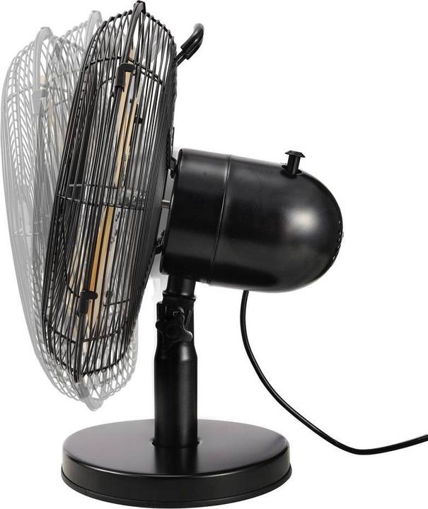 Actual product image Sygonix Table fan 40W (Ø x H) 335mm x 415mm Black (59.28 dB)