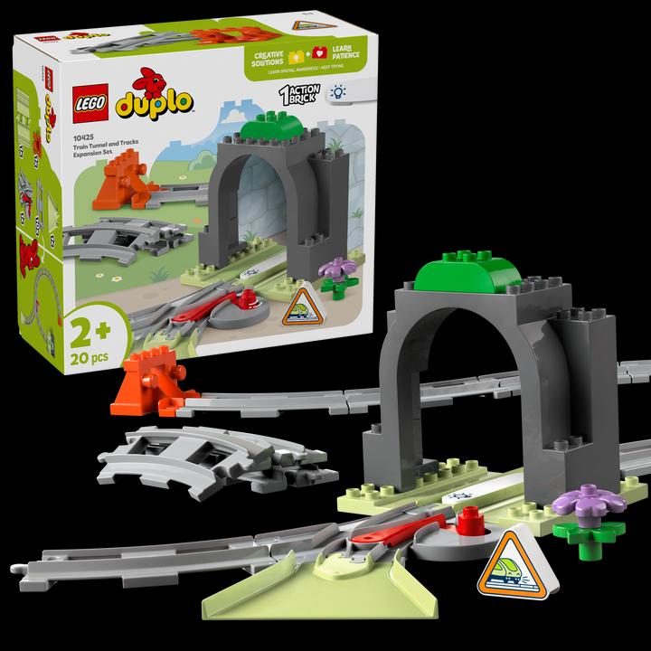 Immagine prodotto LEGO Tunnel ferroviario e binari - set di espansione (10425)