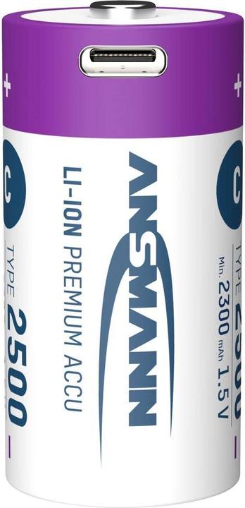 Actual product image Ansmann Baby C (2 pcs., C, 2300 mAh)