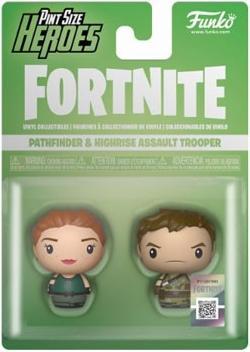 Produktbild NoName FORTNITE - 2 Pint Size Heroes Figures - Pathfinder & Trooper - 6cm