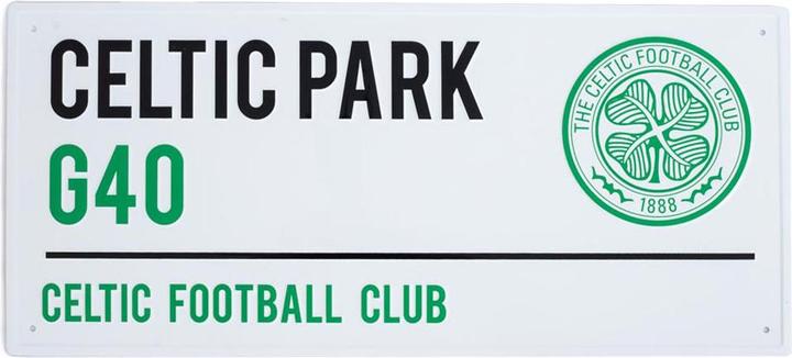 Produktbild Celtic FC Strassenschild Celtic Park G40 Wappen (18 x 40 cm)