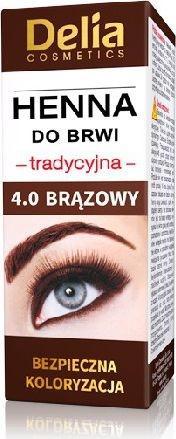 Actual product image Delia Cosmetics Delia - Henna for eyebrows 4.0 Bronze 2g