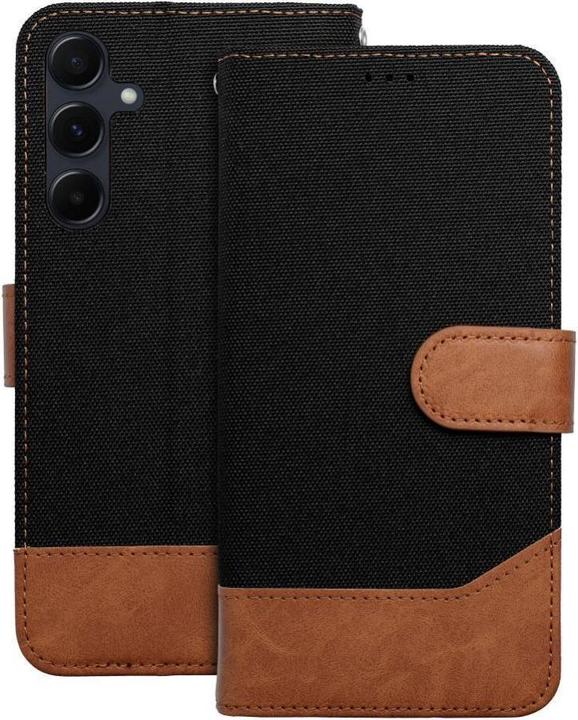 Produktbild OEM Book case JEANS Book for Xiaomi Redmi Note 14 5G black (Xiaomi Redmi Note 14 5G)