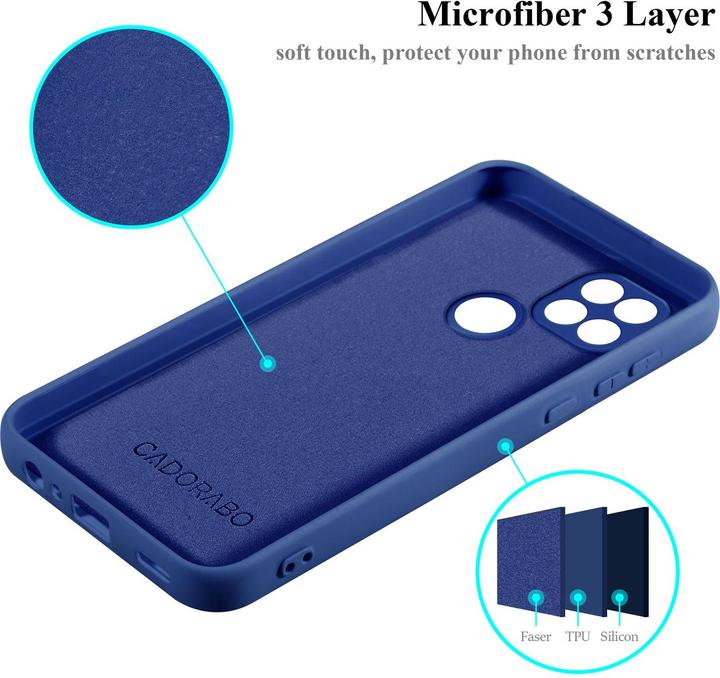 Immagine prodotto Cadorabo Custodia per OPPO A15 / A15s in TPU con design a protezione dei liquidi (Oppo A15)