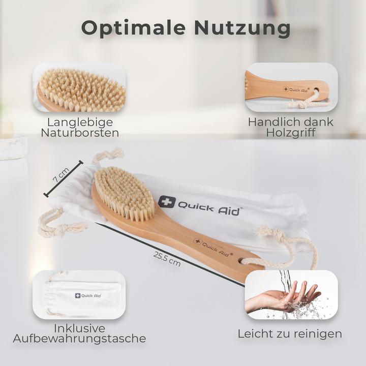 Actual product image Quick Aid Körpermassagebürste