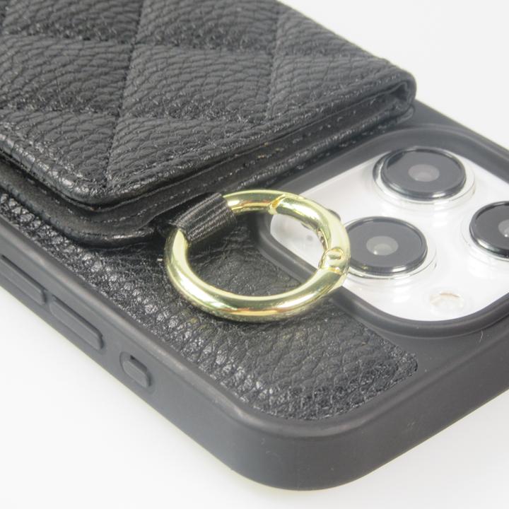 Produktbild PhoneLook Hülle Gepolstertes Leder mit Spiegel und Kartenfach grosse abnehmbare Riemen (Apple iPhone 15 Pro Max)