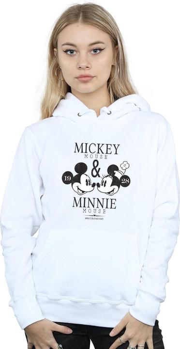 Immagine prodotto Disney Mickey And Minnie Mouse Mousecrush Mondays Felpa con Cappuccio Donna (XL)