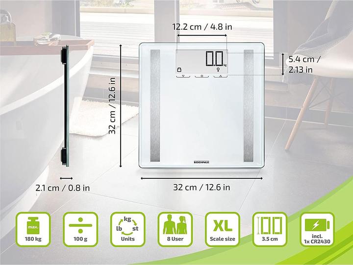Actual product image Soehnle Analysing scales (180 kg)