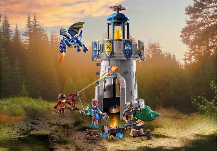 Image du produit Playmobil Tour du chevalier avec forgeron et dragon (71483, Playmobil Novelmore)