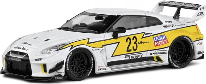 Actual product image Solido 1:43 Nissan GTR35 2019 white