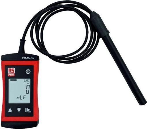 Actual product image Rs Pro RS1410 conductivity tester, 1μS/cm to 2000 μS/cm, 20 mS/cm, 100ms/cm, ±0.5 %.