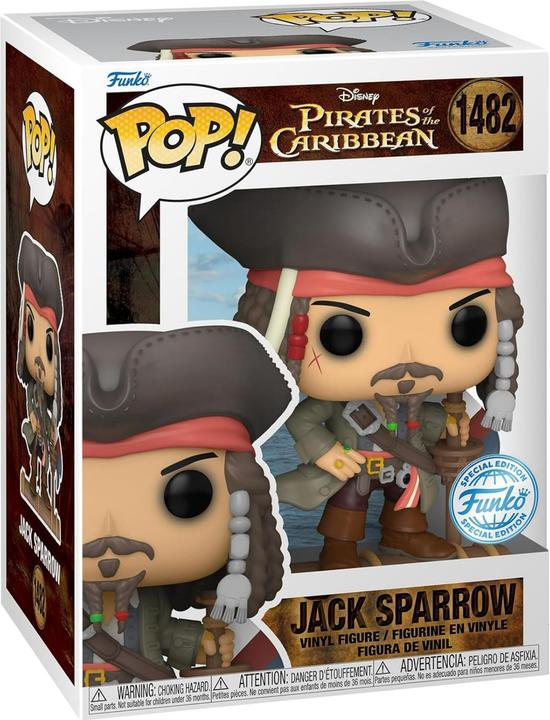 Actual product image Funko Fluch der Karibik POP! Jack Sparrow