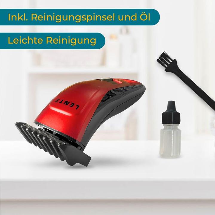 Produktbild Lentz Trimmer Kabelloser Rasierer Bartschneider Akku Haarschneider Set