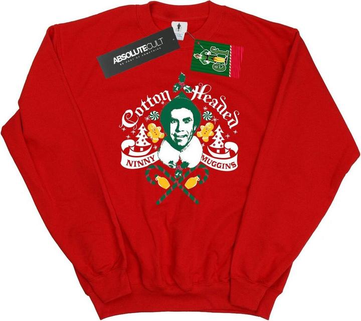 Elf Cotton Headed Ninny Muggins Sweatshirt (3XL)
